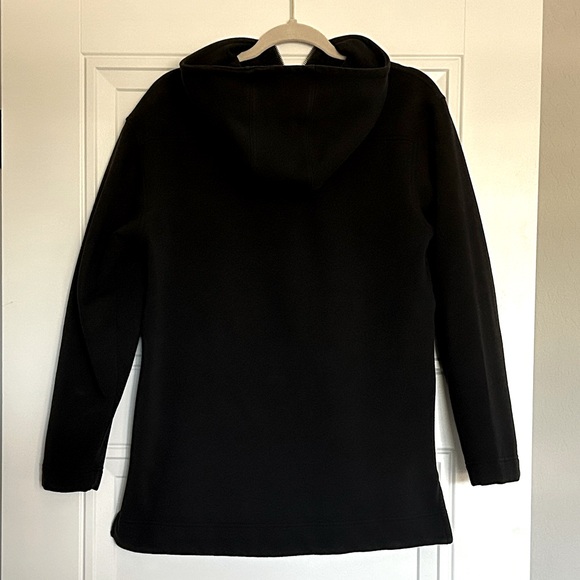 Athleta Black Retroplush Tunic Hoodie - Picture 7 of 8